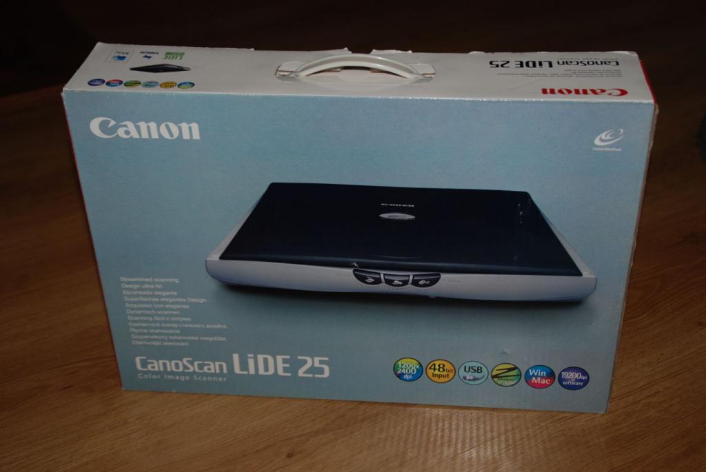 Canon lide 25 software download